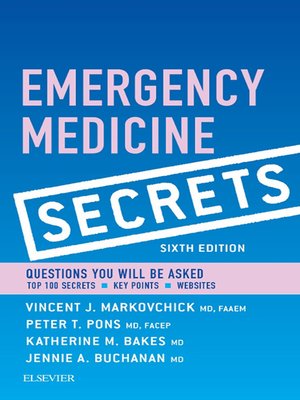 cover image of Emergency Medicine Secrets E-Book